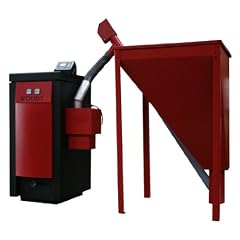 Pelletsheizung Pelletskessel 24kw Boink S 24 mit Brenner Regelung F�rderschnecke Silo f�r 220kg Pellets BAFA F�rderf�hig