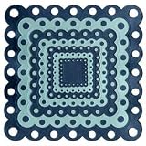 Lifestyle Crafts Nesting Eyelet Squares Cookie Cutter Die