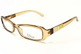 CHRISTIAN DIOR CD 3142 Eyeglasses CD3142 Gold Brown HOB Frame