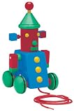 Basic Fun David Kirk Space Robot Pull Toy