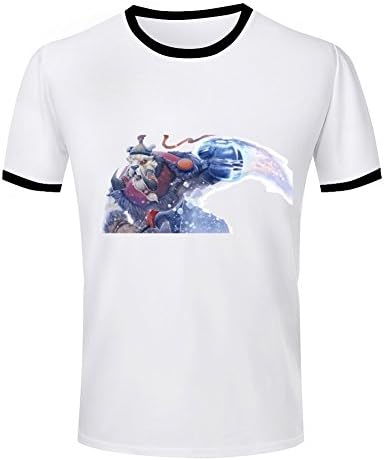 Dota2 Aurgelmir Defense of the Ancients T Shirt Ti6 White Short Sleeve