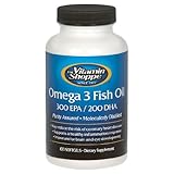 Vitamin Shoppe - Omega 3 Fish Oil 300 Epa/ 200 Dha, 100 softgels