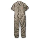 Dickies Short-sleeved Coveralls Khaki, KHAKI, 2XL