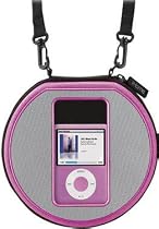 iHome iHM6P Portable Speaker Case for iPod, iPhone, and MP3 Players (Pink)