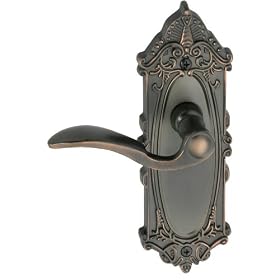 Grandeur GS40-GVCBEL-TB Grande Victorian Longplate with Bellagio Lever, Privacy, Timeless... by Grandeur