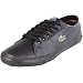 Lacoste Marcel Lace-Up Fashion Sneaker (Toddler/Little Kid/Big Kid),Black-UC,6 M US Big Kid