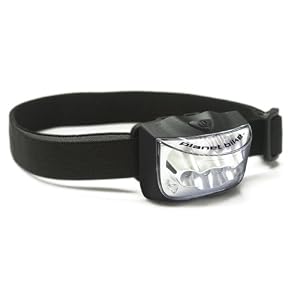 Planet Bike Sport Spot 4 LED Bicycle Light with Head, and Handlebar Mounts by
