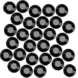 Swarovski Crystal Flatback Rhinestone #2028 Xilion Rose Hotfix ss20 Jet Black (50)