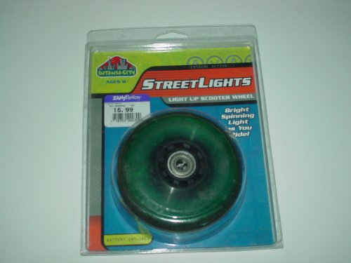 Intense City StreetLights Light up Scooter Wheel