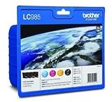 Brother LC-985 Multipack Tintenpatron schwarz/gelb/blau/rot