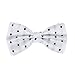 DBD3D01 Multi Polka Dots Microfiber Mens Pre-tied Bow Tie By Dan Smith
