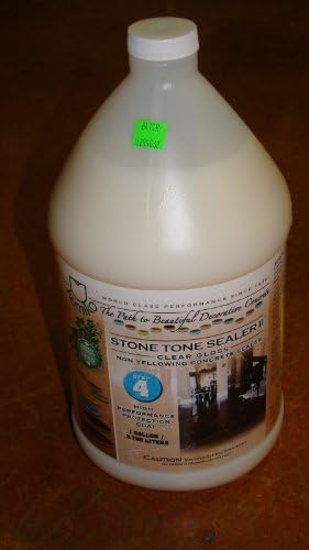 Kemiko Stone Tone II 1 Gallon Interior Concrete Sealer Non Yellowing (Clear Gloss)