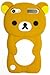 BUKIT CELL (TM) BROWN Bear 3D Cartoon Soft Silicone Skin Case Cover for IPOD TOUCH 5 5G 5TH GENERATION + BUKIT CELL Trademark Lint Cleaning Cloth + Screen Protector + WirelessGeeks247 METALLIC Touch Screen STYLUS PEN with Anti Dust Plug [bundle - 4 items: case, cloth, stylus pen and screen protector]