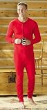 Men's Red Union Suits 2 Pk.