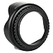 58mm Hard Tulip Lens Hood for Canon Rebel T1i 500D 450D 50D