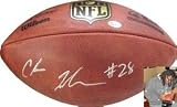 Chris Johnson Autographed/Hand Signed NFL Official Duke Football