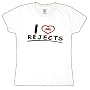 All American Rejects - I Heart Ladies T-Shirt