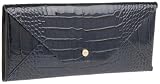 Abas  Patent Croco Travel Envelope