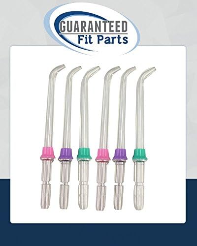 Waterpik WP-900 Replacement Jet Tips (6 Pack) by GFP