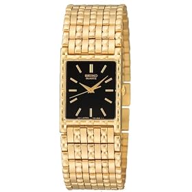 Seiko Men's Dress Gold-Tone Watch #SFR314