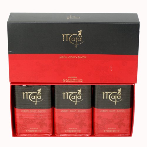 MAJA For Women 3 x 3.1 oz SOAPS By MYRURGIA