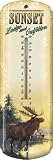 Moose Lodge - Nostalgic Tin Thermometer