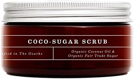 CreekBaby - Coco-Sugar Scrub - For Younger and Brighter Looking Skin - 8 fl.oz