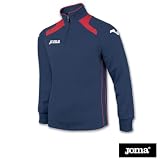 Joma Champion II Mens Half Zip Sports Top Navy/Red XX-Large