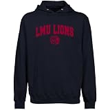 NCAA Loyola Marymount Lions Navy Blue Mascot Arch Lightweight Pullover Hoody