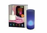 日動 電池式LEDキャンドル ｢ゆらぎ｣ 青 YLC-1P-B ゆらぎ