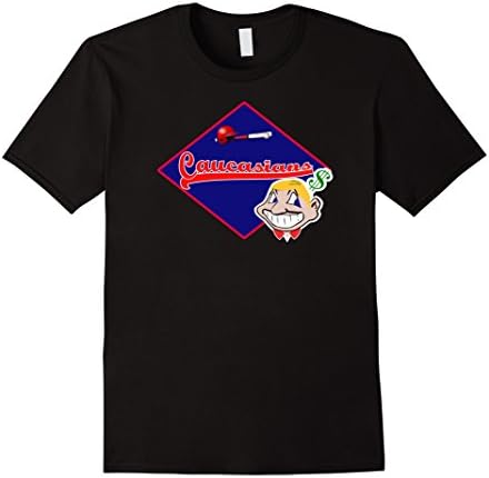 Men's Cleveland Caucasians Shirt Large Black