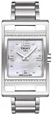 Stainless Steel T-Trend Square Framed Mother Of Pearl Dial