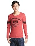 (ウィゴー)WEGO フライスカレッジptLSTee B12SS-1222-009 041 レッド L