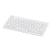 iBUFFALO 無線キーボード Bluetooth2.0 パンタグラフ 83キー ホワイト BSKBB01WH