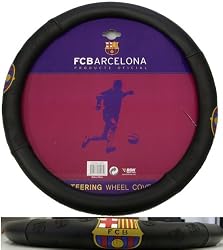 Barcelona FC Football Soccer Club Steering Wheel Cover Car Truck SUV