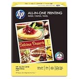 HP 207010 - All-In-One Printing Paper, 96 Brightness, 22lb, 8-1/2 x 11, White, 500 Shts/Ream-HEW207010