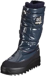 Manitu 990459, Damen Stiefel, Blau (navy 5), EU 39