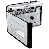 Arrela USB Portable Cassette to MP3 Converter Tape-to-MP3 Player with Headphones