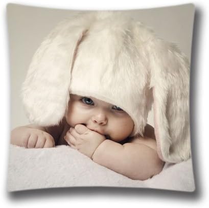 DIY Design Special Home Decorative Custom Little Angel Pillow Case 18"X18"(two sides),SDI9333