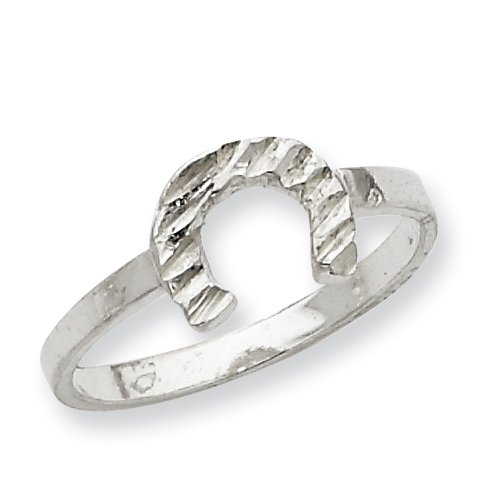 Sterling Silver Horseshoe Ring
