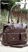 Hot Sale Namaste Harlow Handbag Shoulder Bag Espresso Brown Vegan Purse Tote