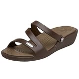 crocs Womens Patricia Open Toe Wedge