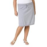 Women's Plus Size Merona® Knit Skirt - Heather Gray