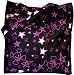 Trendy Black & Pink Skulls and Crossbones Stars Shoppers Tote Bag