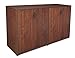 Regency Legacy Stand Up Side to Side Storage Cabinet/Storage Cabinet, Mahogany