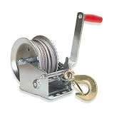 1200-lb. Hand Winch With Cable by Michigan Industrial Tools