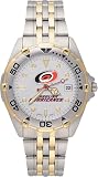NHL Carolina Hurricanes Men's All Star Watch Stainless Steel Bracelet