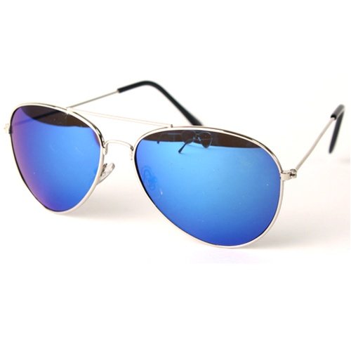 Ice Blue Aviator Sunglasses