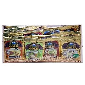 Black Mountain Gold, Flavored Gourmet Coffee Gift Sampler - 15 Count