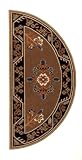 Minuteman International H-604 Jardin 44-Inch by 22-Inch Half Round, Cocoa